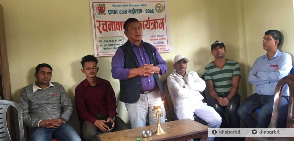 पथरीशनिश्चरेमा प्रभात रजत महोत्सव सुरु, नगरप्रमुखद्वारा उद्घाटन