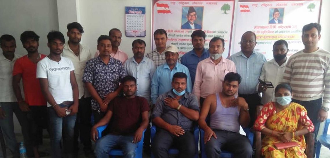 भोक्राहामा विपि स्मृति दिवसको अवसरमा बृहत रक्तदानसँगै पार्टी कार्यालय उद्घाटन