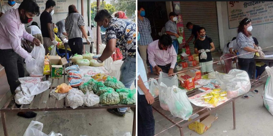 रामधुनीमा स्वतन्त्र युवाको अभियान : ‘हुनेले दिएर जाऔं, नहुनेले लिएर…’