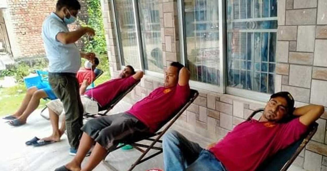 लायन्स क्लब अफ कालाबन्जारद्वारा रक्तदान कार्यक्रम सम्पन्न, ५३ पिन्ट रगत संकलन