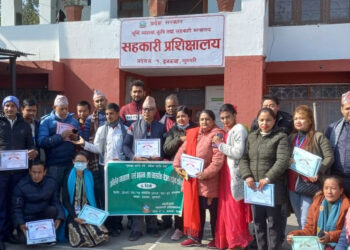 अभिलेख व्यवस्थापन तथा व्यवसायिक योजना निमार्ण तालिम सम्पन्न