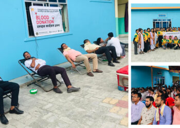 अन्तर्राष्ट्रिय युवा दिवस : नमुना कलेजमा अन्तरक्रिया, रक्तदान र सांस्कृतिक कार्यक्रम