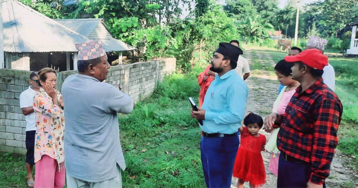 जनताका समस्या बुझ्न पथरी ८ का जनप्रतिनिधिले सुरु गरे ‘जनतासँग जनप्रतिनिधि’ कार्यक्रम