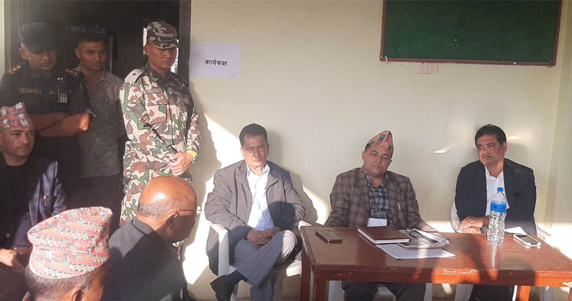 सुनसरी ४ को मतगणना स्थगित, सर्वदलीय बैठक बस्दै