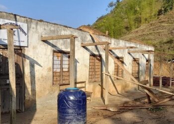 हावाहुरीबाट विद्यालयमा क्षति, पठनपाठनमा प्रभावित